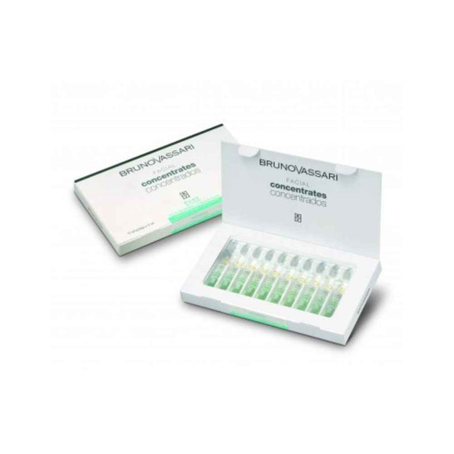 Bruno Vassari Set Bruno Vassari Pure Solutions Niacinamide Purifying – Ampoules Treatment Serum for Women, For Oiliness, For Face, 10 pcs, 2 ml