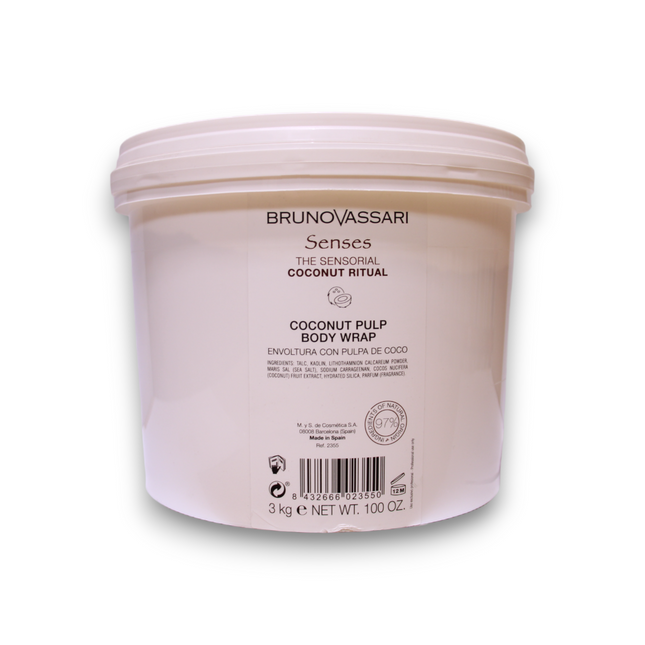 Bruno Vassari Senses Coconut – Exfoliating Treatment for Women, 3000 g