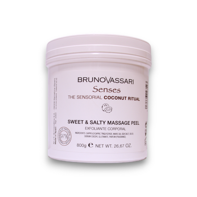 Bruno Vassari Senses Coconut Oil – Exfoliating Gel Unisex, 650 ml
