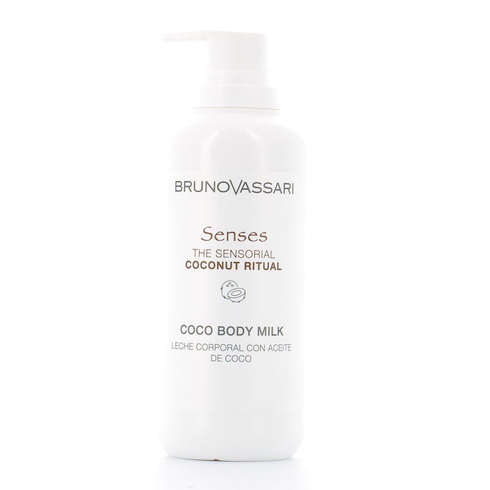 Bruno Vassari Senses Coconut Oil Hydrating – Body Milk for Women, Morning & Evening, 400 ml