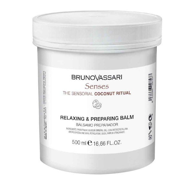Bruno Vassari Senses Coconut Relaxing – Body Balm for Women, 500 ml
