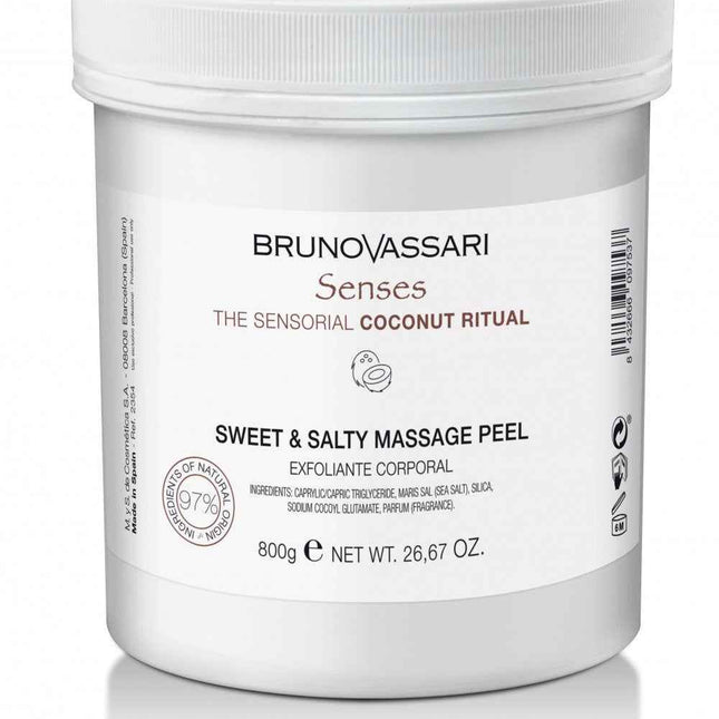 Bruno Vassari Senses Coconut Oil – Exfoliating Gel Unisex, 650 ml