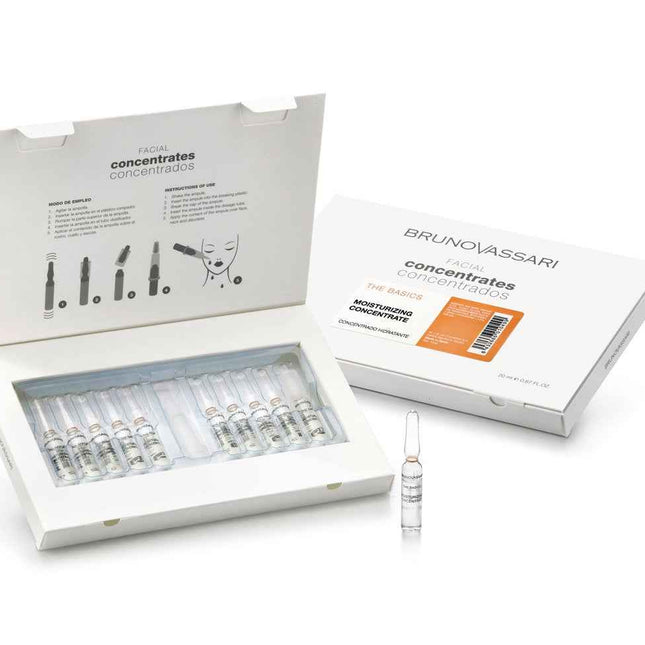 Bruno Vassari Set Bruno Vassari The Basics Salicylic Acid Moisturizing – Concentrate for Women, For Face, 10 pcs, 2 ml
