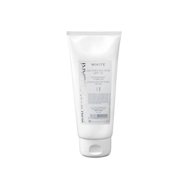 Bruno Vassari White Sun Protection Day – Cream Unisex, For Face, SPF 15, 200 ml