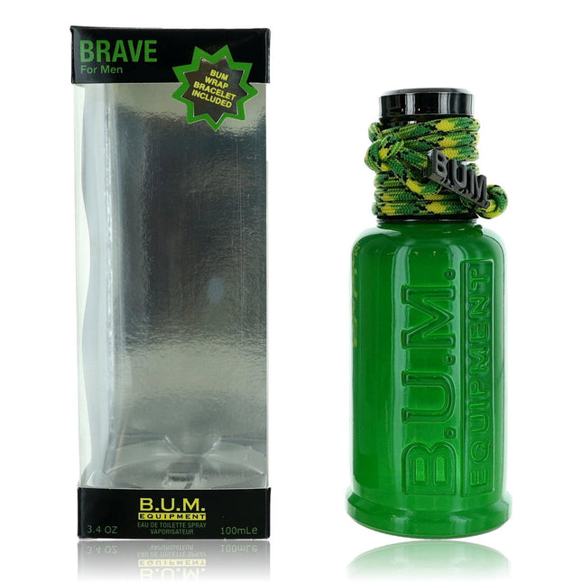 BUM Equipment Brave Wrap Bracelet – Eau de Toilette for Men, 100 ml
