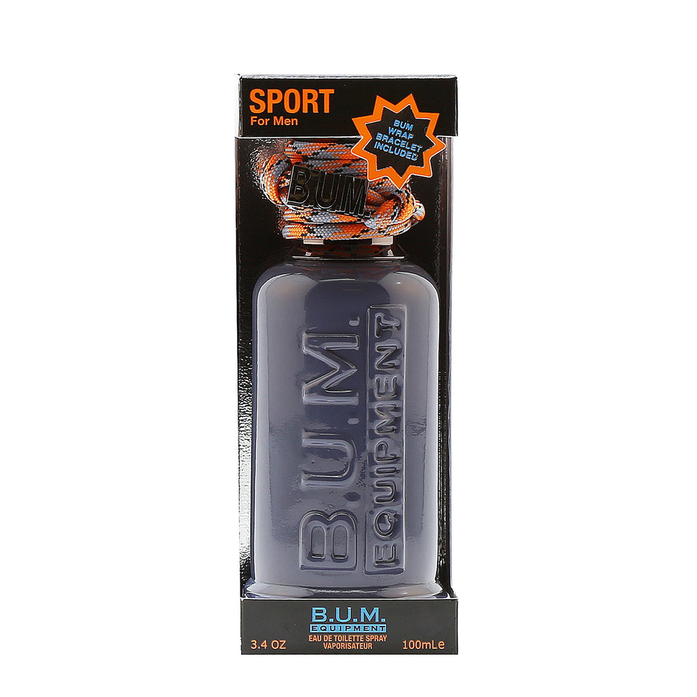 BUM Equipment Sport Wrap Bracelet – Eau de Toilette for Men, 100 ml
