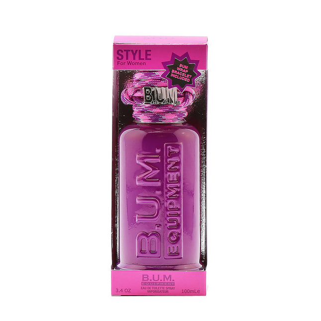 BUM Equipment Style Wrap Bracelet – Eau de Toilette for Women, 100 ml