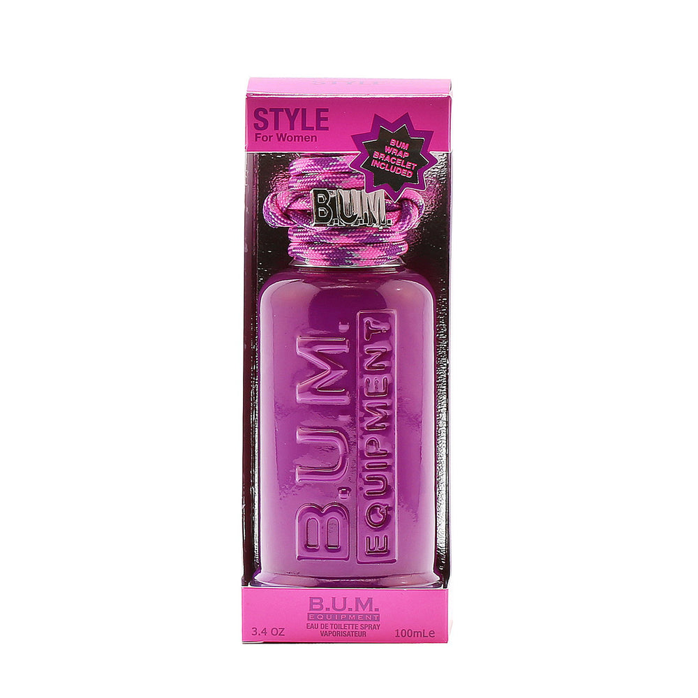 BUM Equipment Style Wrap Bracelet – Eau de Toilette for Women, 100 ml