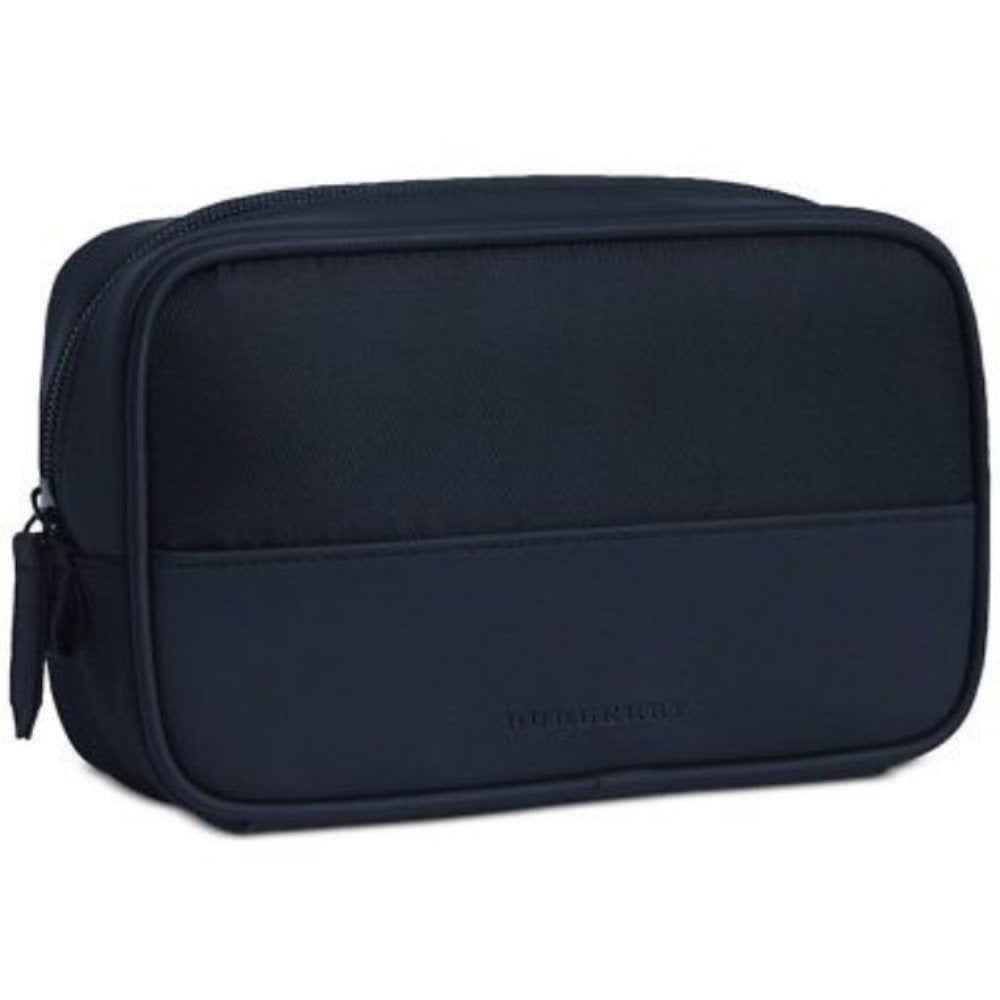 Burberry Textile Makeup Bag for Women, Dark Blue