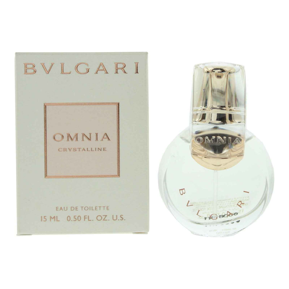 Bvlgari Omnia Crystalline – Eau de Toilette for Women, 15 ml Miniature