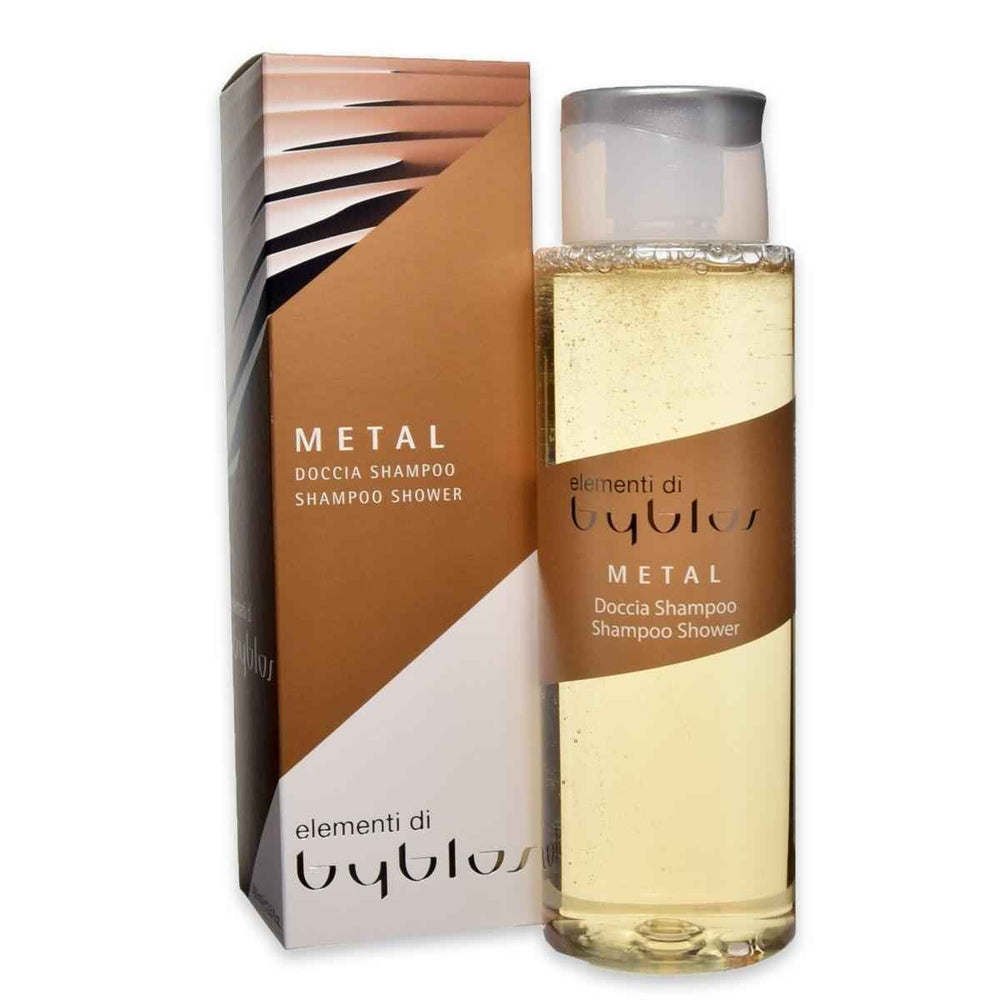 Byblos Metal Cleansing – Shower Gel for Men, For All Skin Types, 400 ml