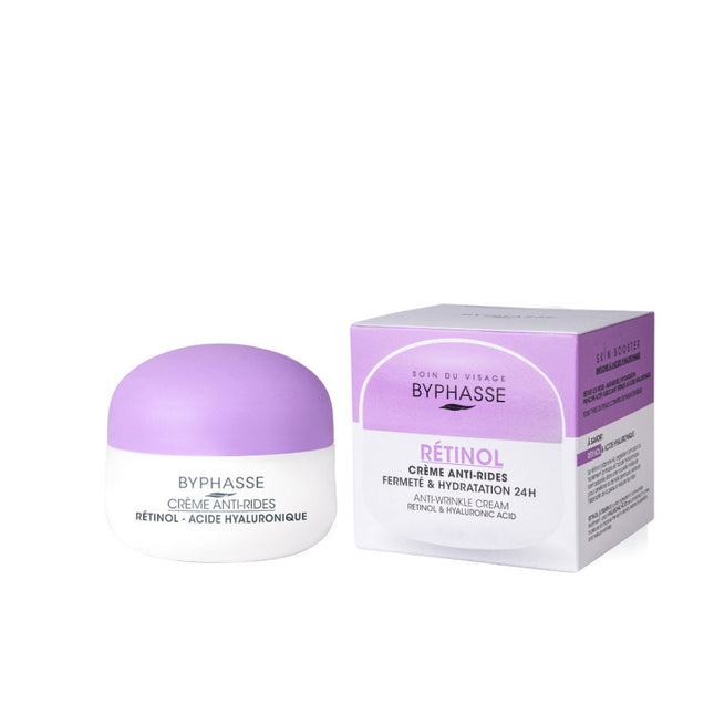 Byphasse Anti-Wrinkle Cream for Women, Anti-Wrinkle, Cream, For Face, 50 ml
