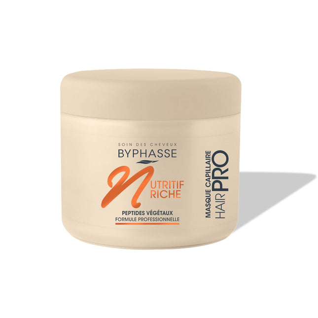 Byphasse Hair Pro – Hair Treatment Cream Mask for Women, Nutritiv Riche, 500 ml