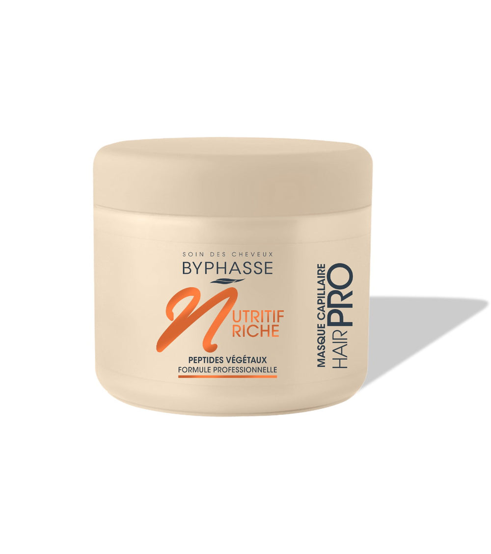 Byphasse Hair Pro – Hair Treatment Cream Mask for Women, Nutritiv Riche, 500 ml