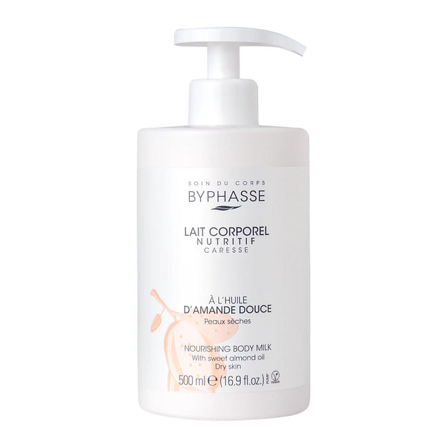 Byphasse Sweet Almond Nourishing – Body Milk Unisex, 500 ml