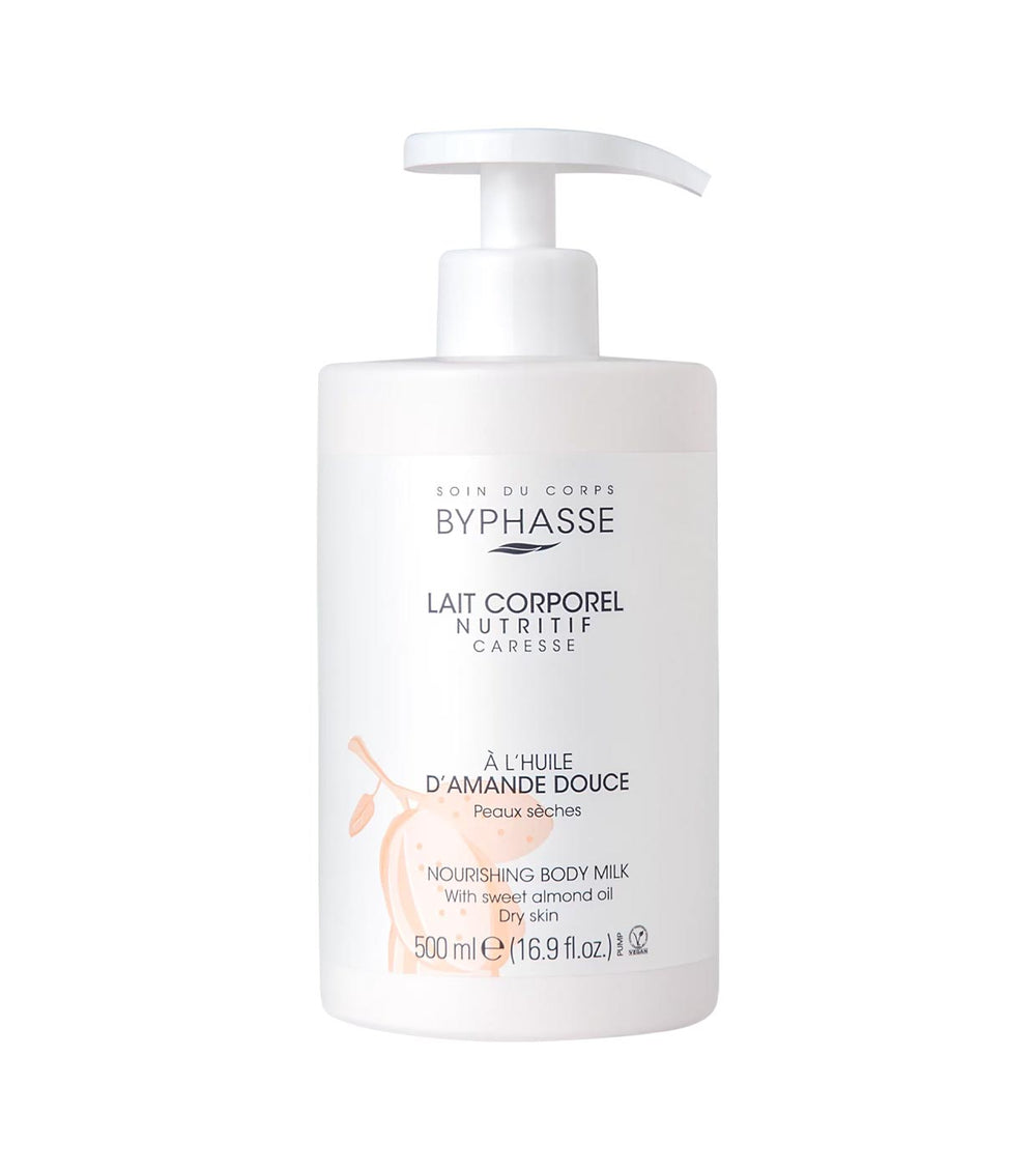 Byphasse Sweet Almond Nourishing – Body Milk Unisex, 500 ml