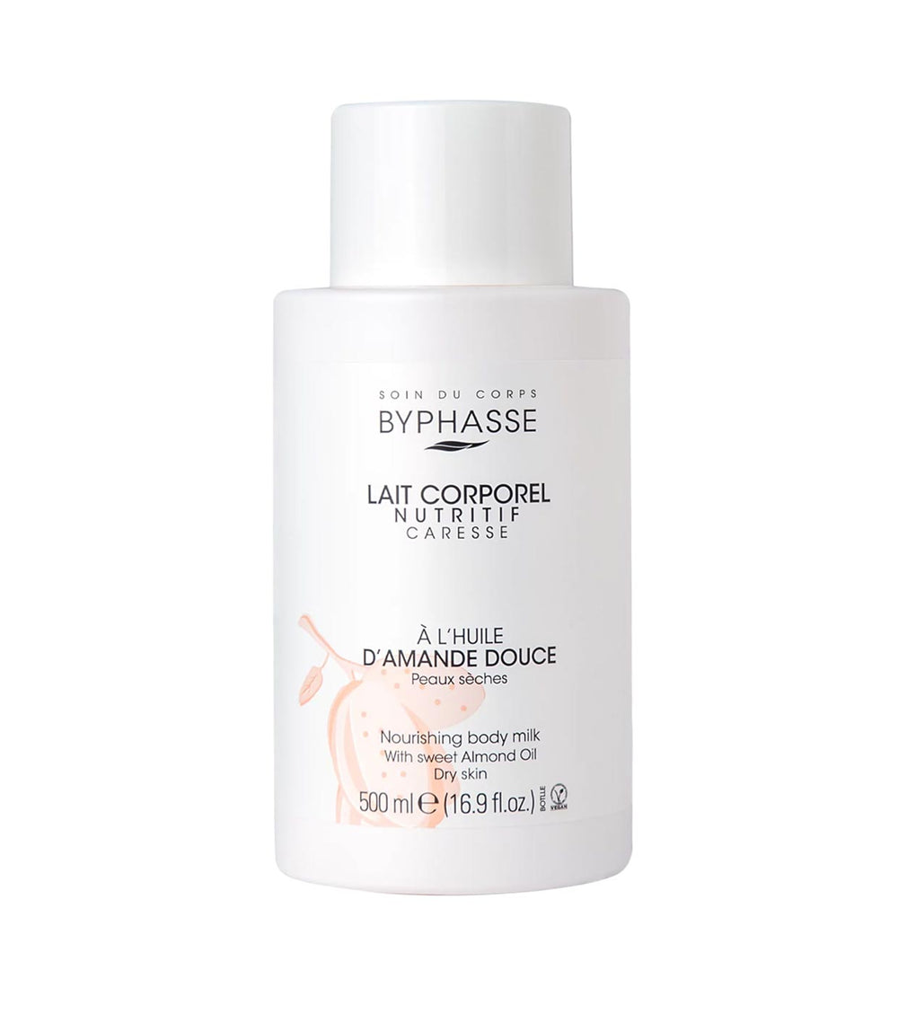 Byphasse Sweet Almond Nourishing – Body Milk Unisex, 500 ml