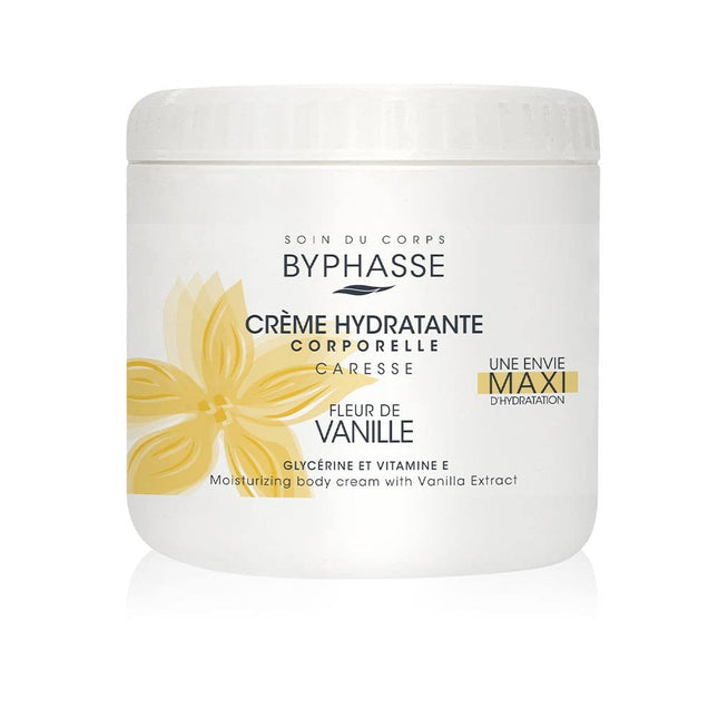 Byphasse Vanilla Flower Moisturizing – Body Cream Unisex, 500 ml