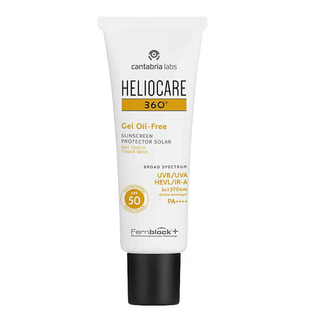 Cantabria Labs Heliocare 360º Sun Protection – Sunscreen Gel Unisex, SPF 50+, 50 ml