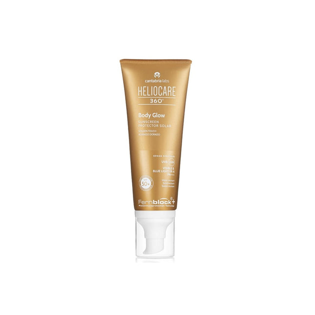 Cantabria Labs Heliocare 360º Glow – Sunscreen Lotion for Women, SPF50+, 100 ml