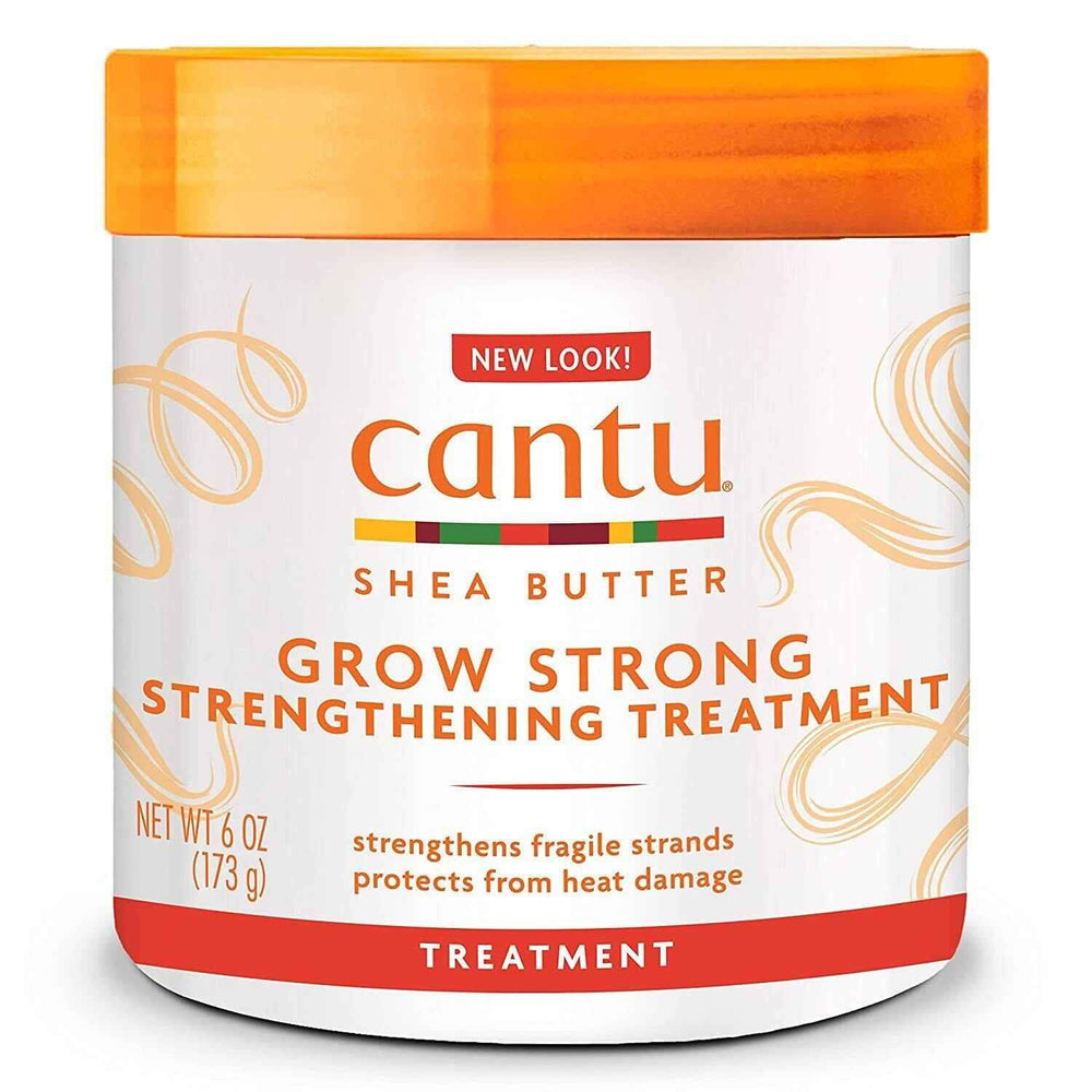 Cantu Grow Strong Shea Butter – Hair Cream Treatment for Women, For Strengthening, 173 g