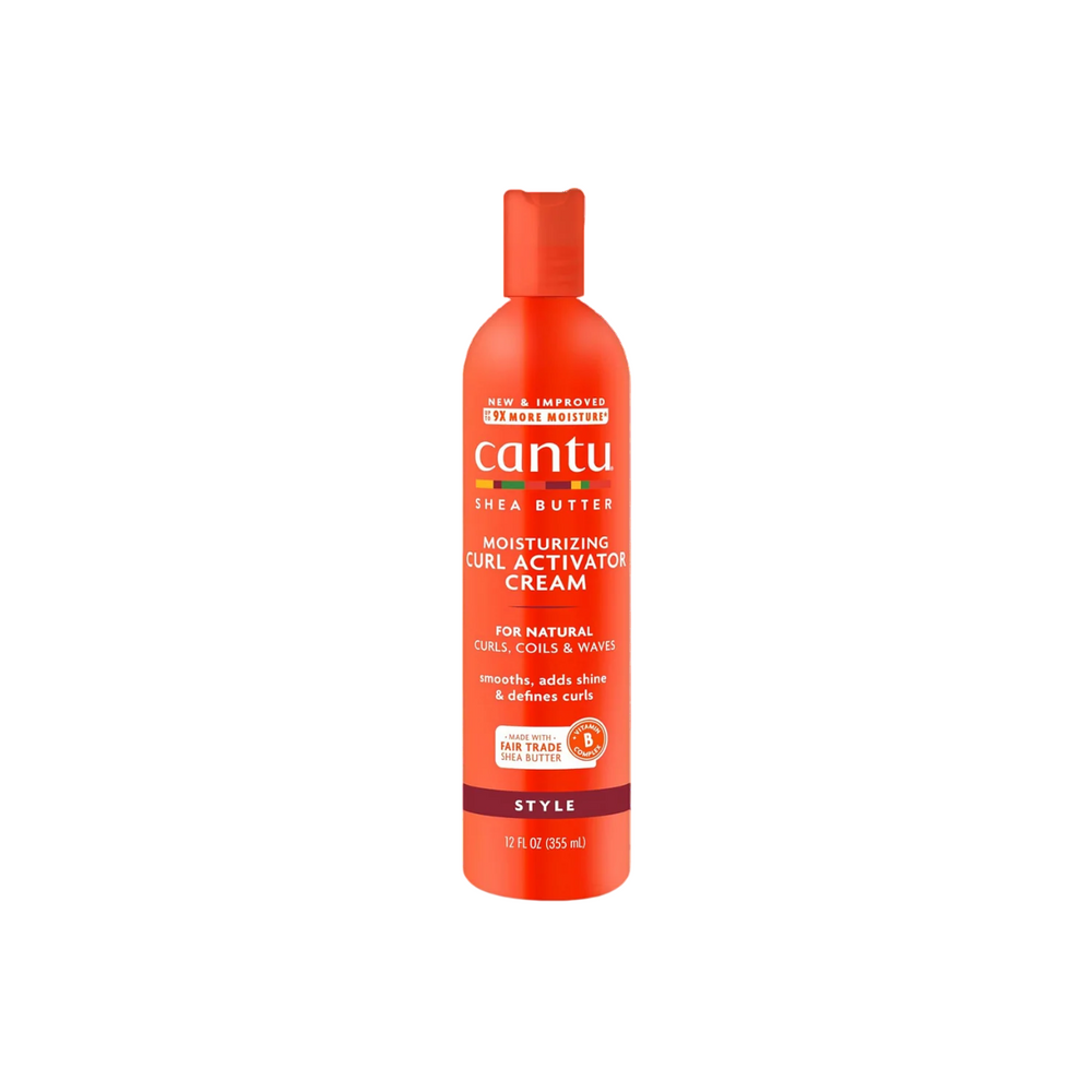 Cantu Shea Butter – Hair Leave-In Cream Treatment for Women, Curl Activation, 355 ml
