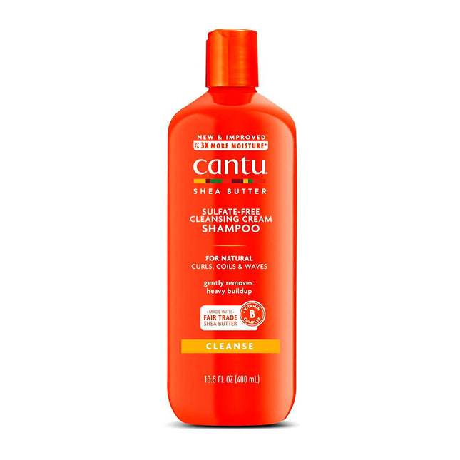 Cantu Shea Butter – Hair Shampoo for Women, Gentle Cleansing, 400 ml