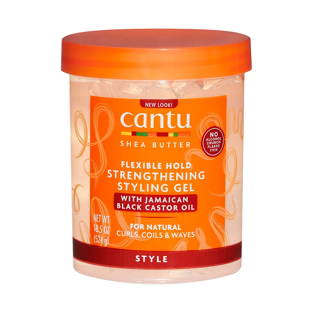 Cantu Shea Butter – Hair Styling Gel for Women, Strengthening, Flexible Hold, 524 ml