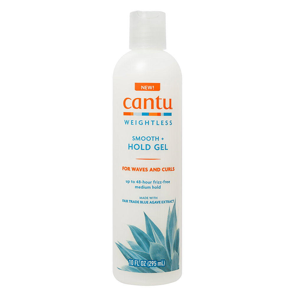Cantu Weightless Smooth + Hold Agave – Hair Styling Gel for Women, Anti-Frizz, Medium Hold, 295 ml