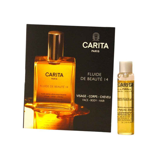 Carita Paris Fluide 14 – Hazelnut Oil for Women, Nourishing, Oil, For Body, Face & Hair, 5 ml Sample