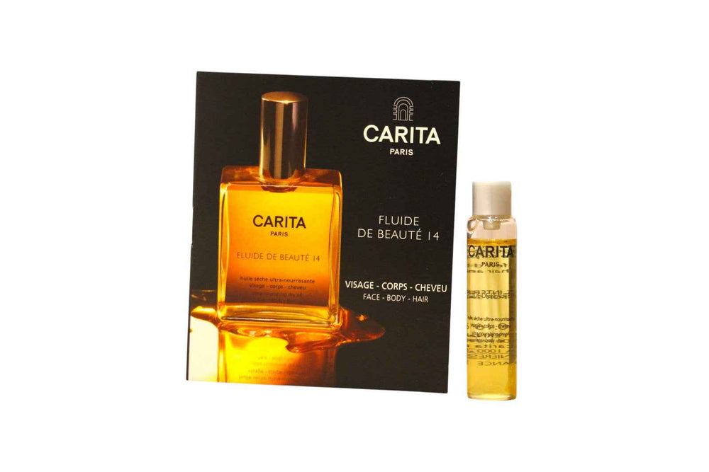 Carita Paris Fluide 14 – Hazelnut Oil for Women, Nourishing, Oil, For Body, Face & Hair, 5 ml Sample