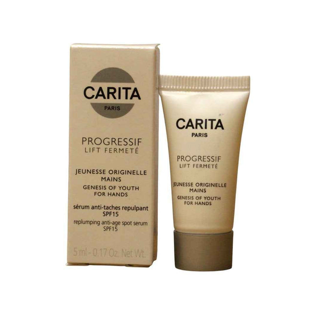 Carita Paris Progressif Lift Fermete Albizia Extract Nourishing Day – Serum for Women, For Hands, SPF 15, 5 ml Sample