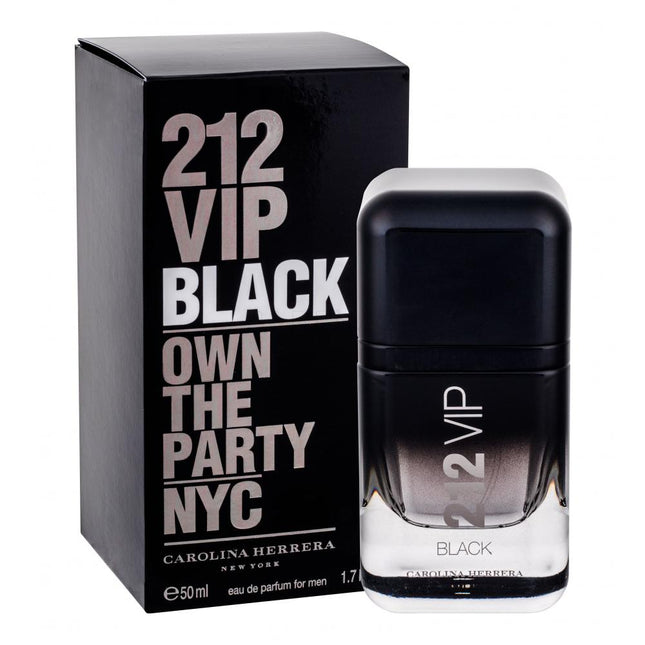 Carolina Herrera 212 VIP Black – Eau de Parfum for Men, 50 ml