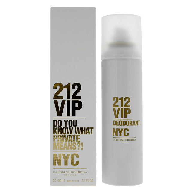 Carolina Herrera 212 VIP – Deodorant Spray for Women, 150 ml