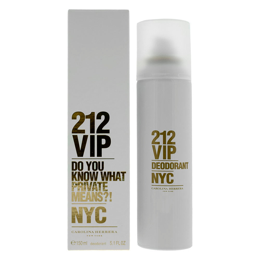 Carolina Herrera 212 VIP – Deodorant Spray for Women, 150 ml