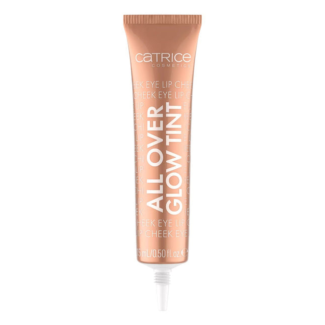 Catrice All Over Glow Illuminating – Liquid Highlighter for Women, 040, Bronze, For Face, 15 ml