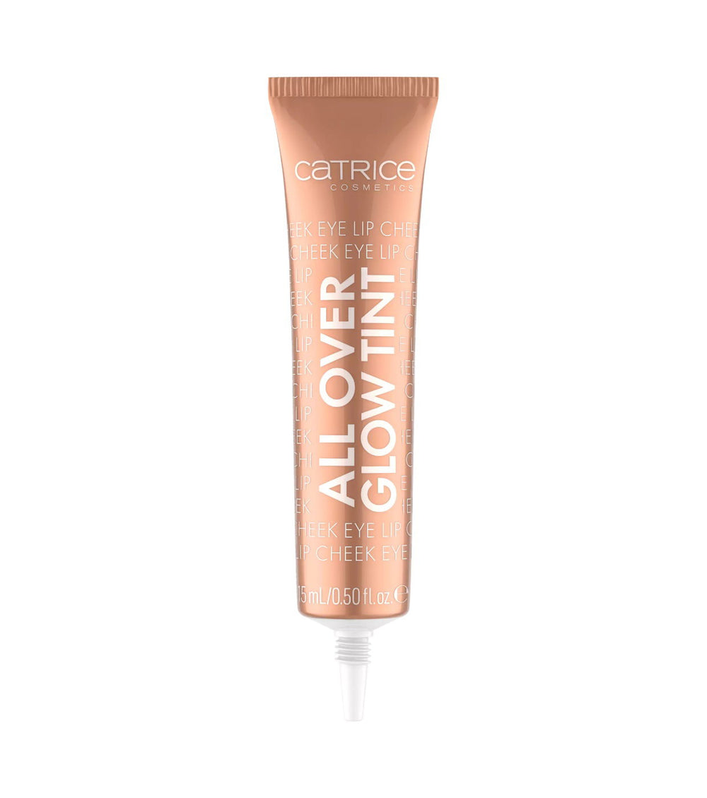 Catrice All Over Glow Illuminating – Liquid Highlighter for Women, 040, Bronze, For Face, 15 ml