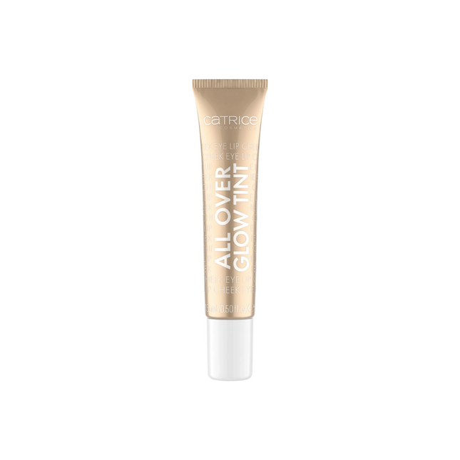 Catrice All Over Glow Shimmering – Liquid Highlighter for Women, 010, Beaming Diamond, Face, Eyes, Lips, 15 ml