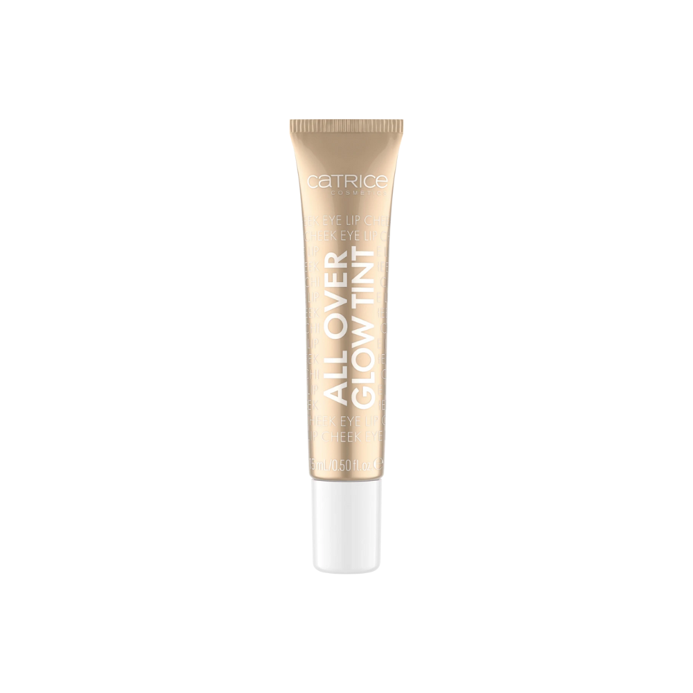 Catrice All Over Glow Shimmering – Liquid Highlighter for Women, 010, Beaming Diamond, Face, Eyes, Lips, 15 ml