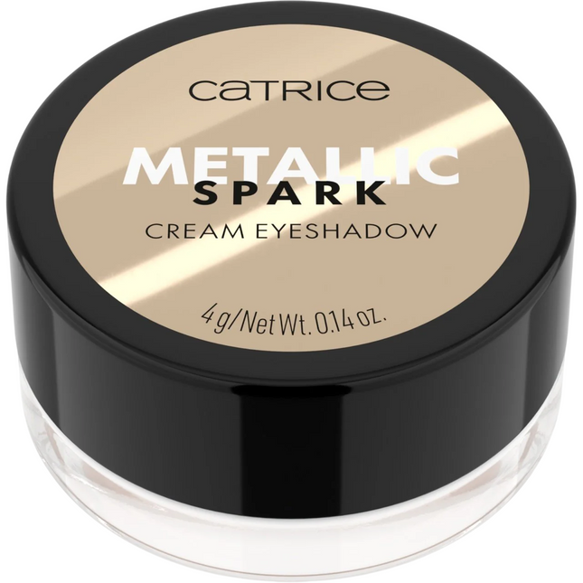 Catrice Metallic Spark Brilliant – Cream Eyeshadow for Women, 010, Champagne Chic, 4 g