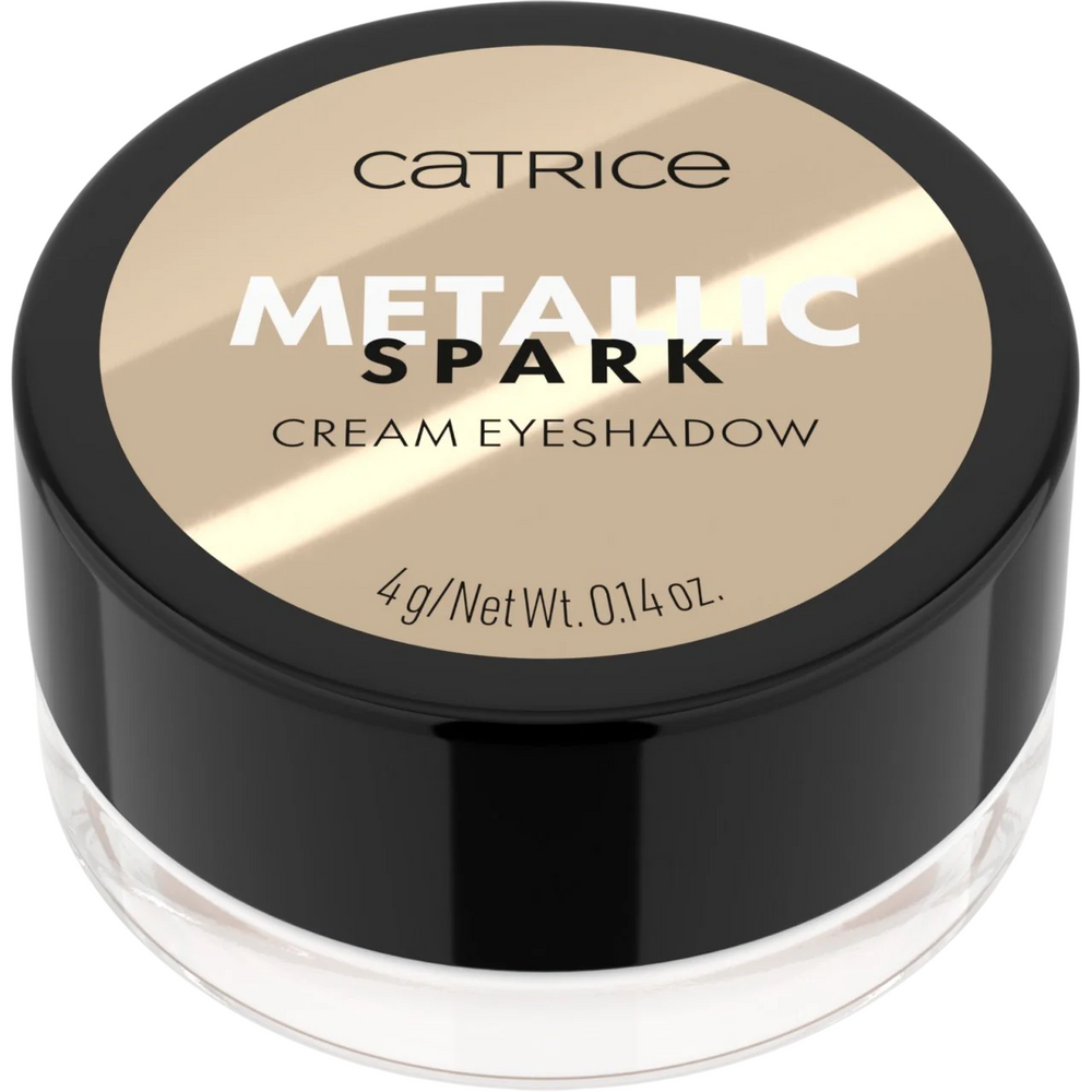 Catrice Metallic Spark Brilliant – Cream Eyeshadow for Women, 010, Champagne Chic, 4 g