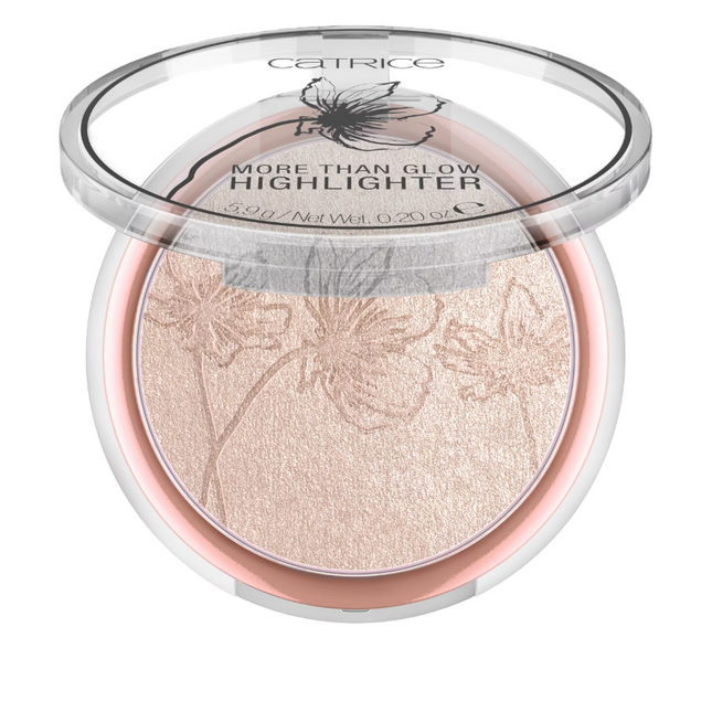 Catrice More Than Glow Luminous – Blush Highlighter Compact for Women, 020, Rose Beam, 5.9 g