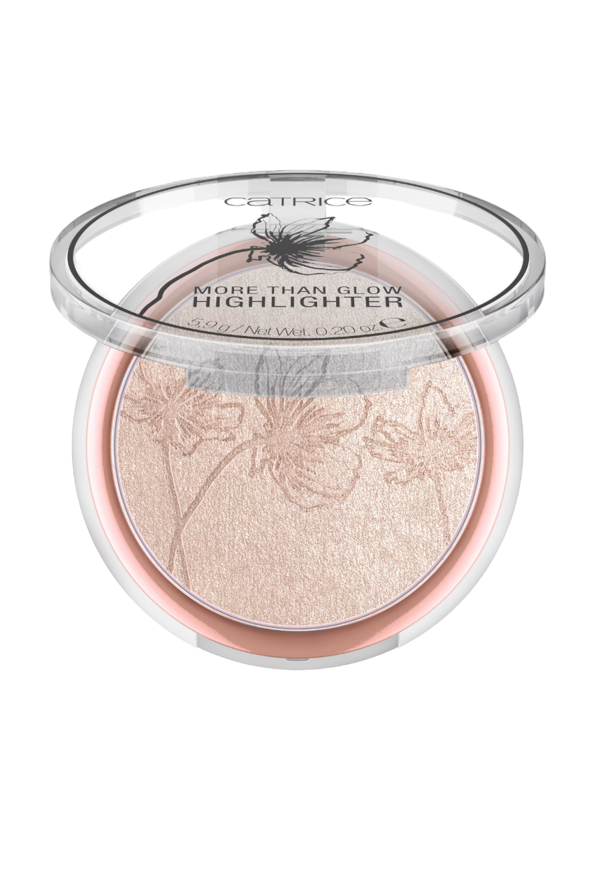 Catrice More Than Glow Luminous – Blush Highlighter Compact for Women, 020, Rose Beam, 5.9 g
