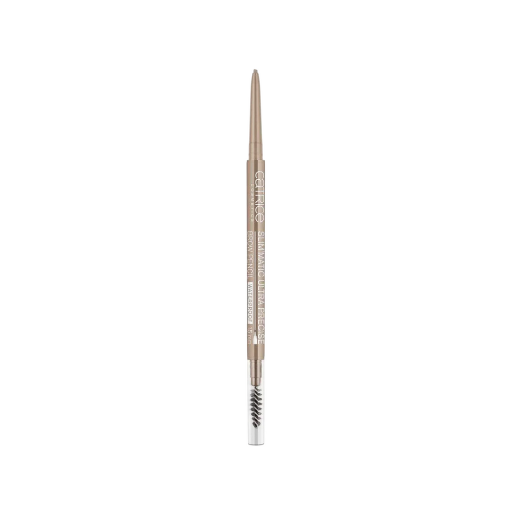 Catrice Slim Matic Retractable – Eyebrow Cream Pencil & Brush 2-in-1 for Women, 015, Ash Blonde, 0.05 g