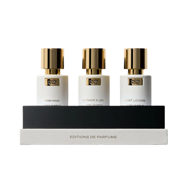 Maison De L`Asie Chapitre 01 Set Maison De L'Asie: Mother x Love – Extrait de Parfum Unisex, 15 ml + Nanyang, 15 ml + Lost Lovers, 15 ml