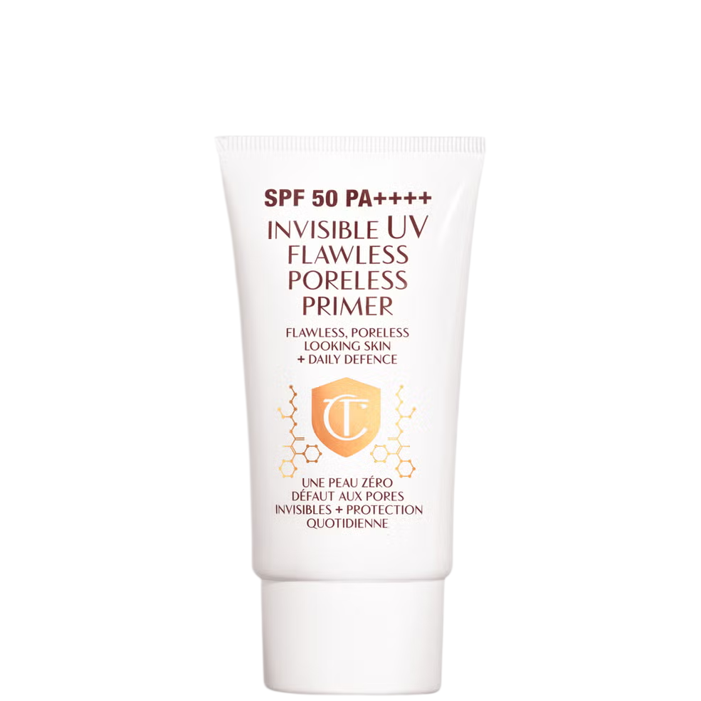 Charlotte Tilbury Flawless Invisibile Hyaluronic Acid Hydration – Liquid Primer for Women, SPF 50, 30 ml Tester