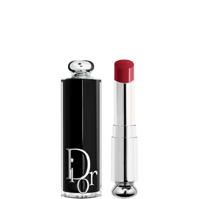 Christian Dior Addict Shine – Cream Lipstick for Women, 827, Red Heart, Refillable, 3.2 g