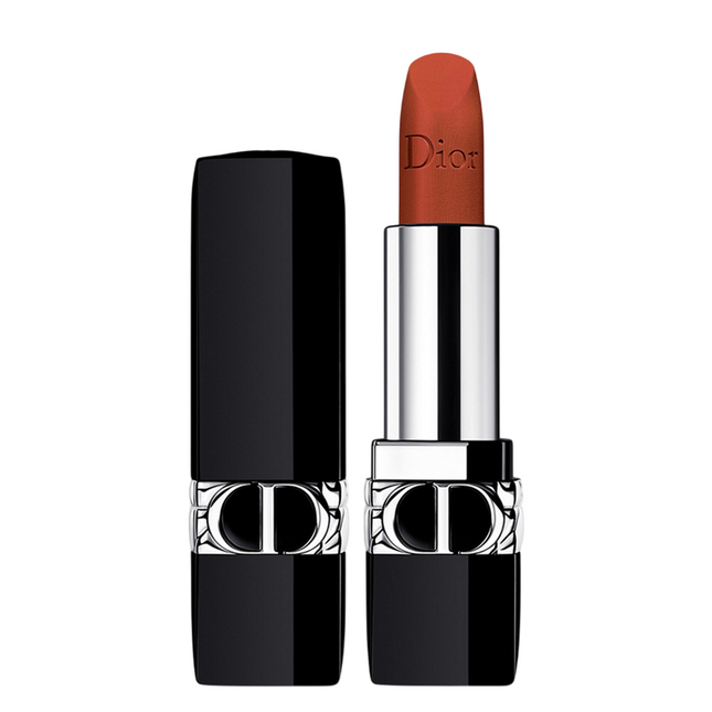 Christian Dior Couture Colour Velvet – Cream Lipstick for Women, 840, Rayonnante, Refillable, 3.5 ml
