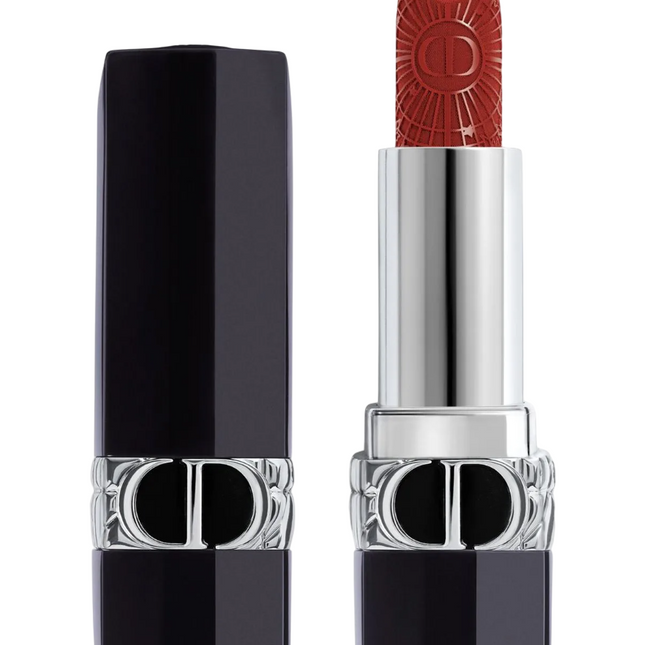 Christian Dior Couture Colour Velvet – Cream Lipstick for Women, 999, Refillable, 3.5 g