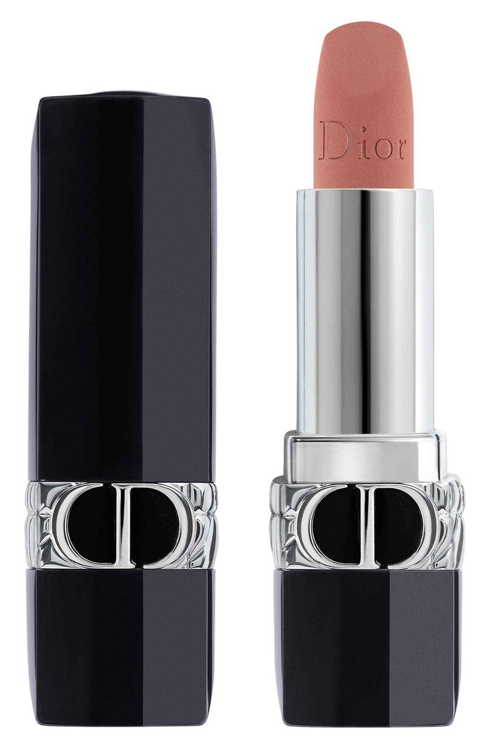 Christian Dior Couture Colour – Lip Balm for Women, 100, Nude Look, Refillable, 3.5 g